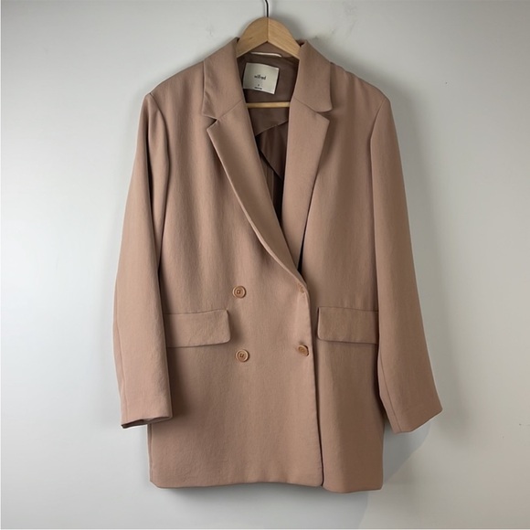 Like new Aritzia Wilfred Cherrelle Blazer Roaebuck Pink - Picture 2 of 3